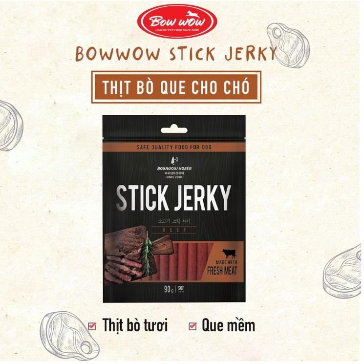 Thịt bò que cho chó Bowwow - 90g
