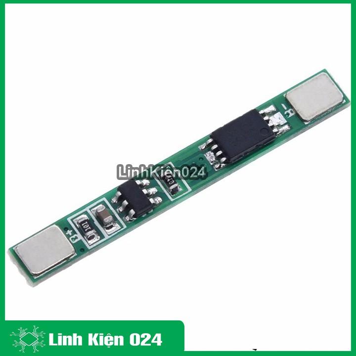 Module Bảo Vệ Quá Dòng Quá Áp Pin 18650 3.7V 3A 1Cell