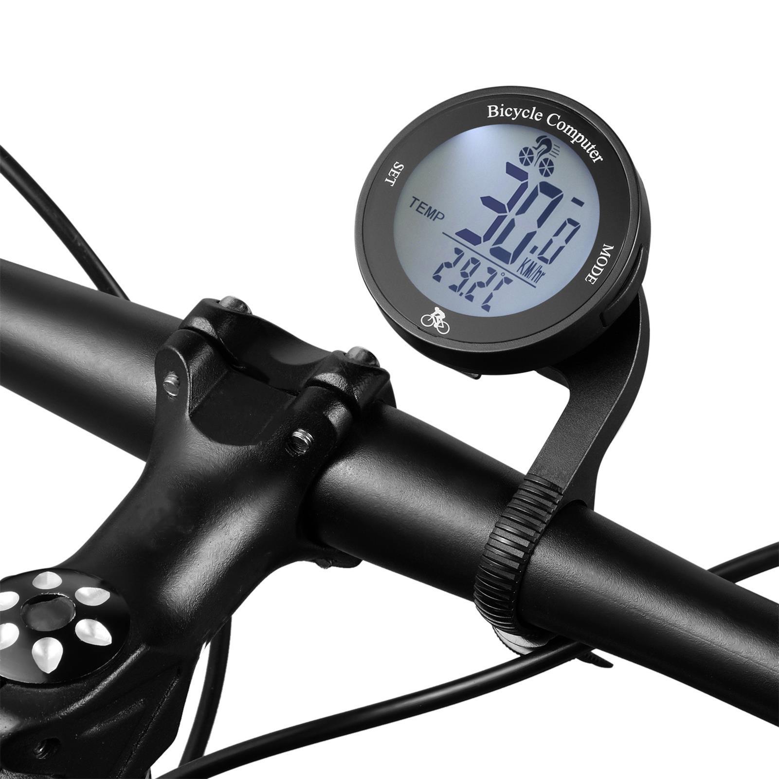 Đồng hồ tốc độ đi xe đạp không dây, không thấm nước, Màn hình LCD đa chức năng  MTB