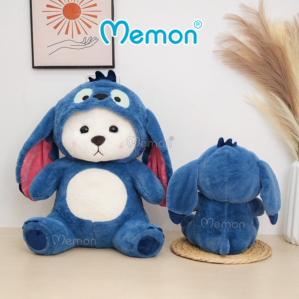 Gấu Bông Teddy Lena Cosplay Stitch 40cm - 80cm Cao Cấp Memon