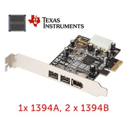 Card 1394B 1394A Chuẩn PCI-e Có nguồn phụ Chính Hãng