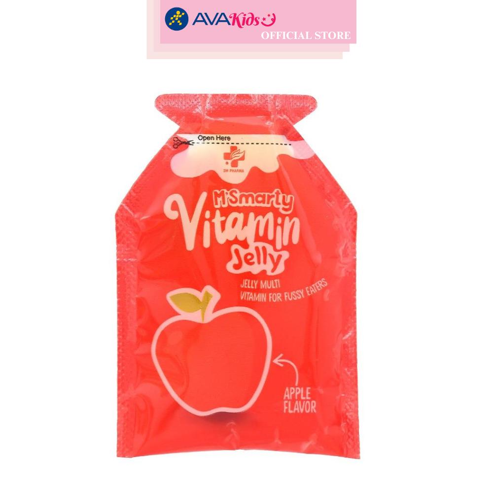 Thạch M'Smarty Vitamin giúp tăng cường sức đề kháng 24 gói (từ 2 tuổi)