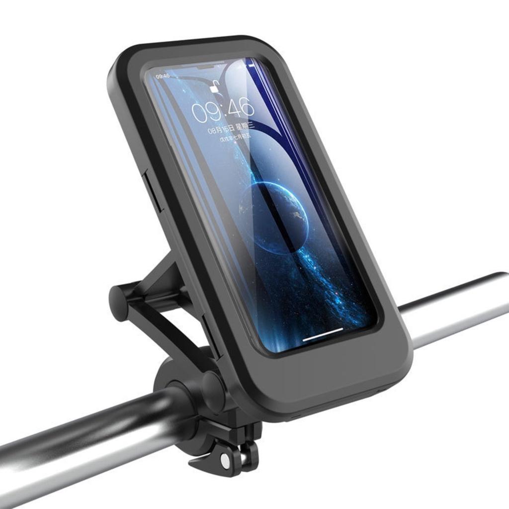 【ky】Magnetic Adjustable Foldable Waterproof Bicycle Motorcycle Mount Phone Holder