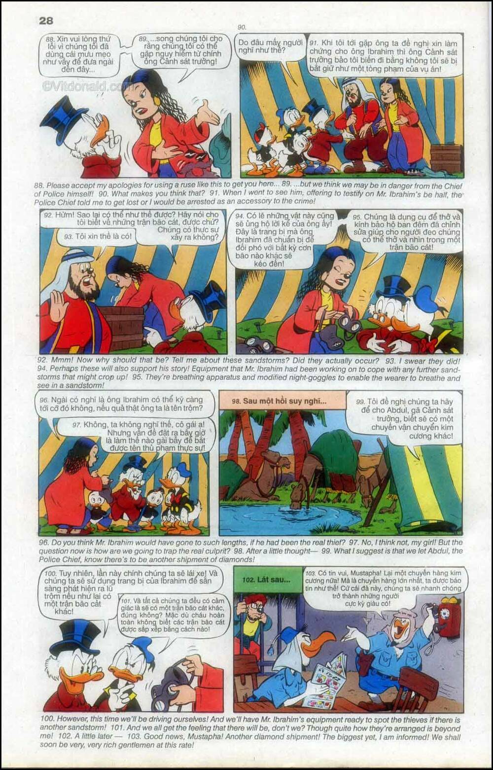 donald và bạn hữu chapter 77 30