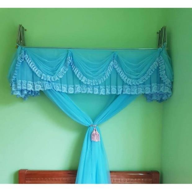 Màn khung xếp gọn trọn bộ Khung+ Màn Tuyn lạnh cao cấp
