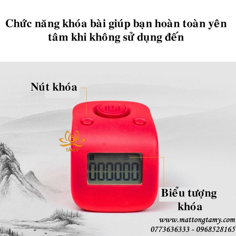 Máy Bấm Túc Số Để Nhớ Số Niệm Phật Và Lễ Lạy| Bộ nhớ gồm 6 kênh- mỗi kênh nhớ được dãy số dài tới 6 chữ số