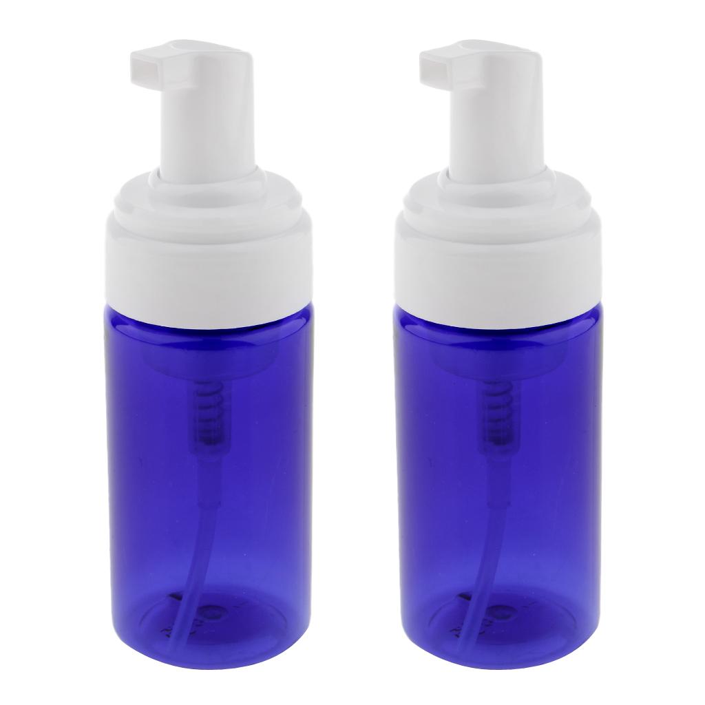 2x Chai Có Thể Bơm Lại Chai Nước Nóng Bọt Chất Lỏng Bơm Bọt Xà Phòng Chai 100ml