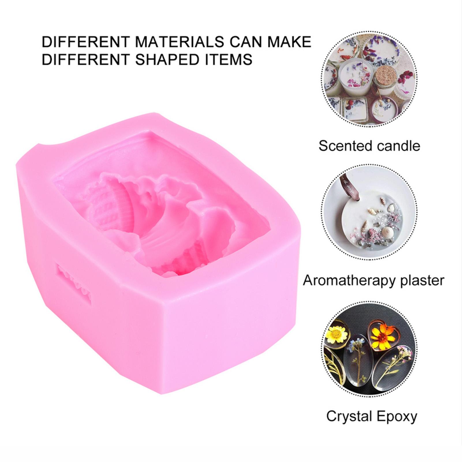 Khuôn silicon hình em bé đang ngủ để làm bánh khuôn làm đồ trang trí