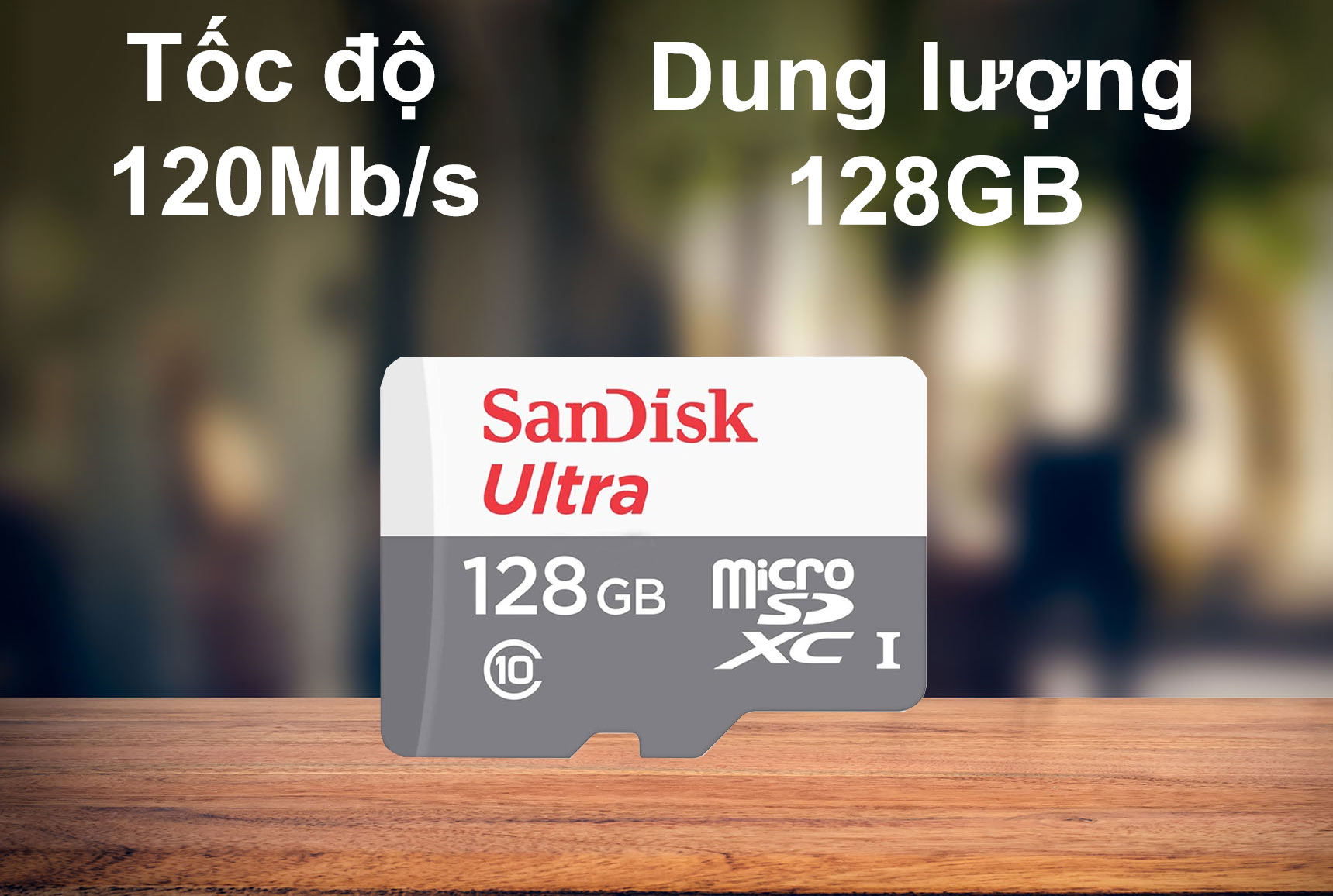 Thẻ Nhớ Micro SDXC SanDisk UHS-1 128GB Class 10 100MB/s - Hàng Chính Hãng