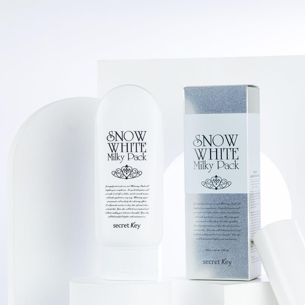 Kem Ủ Trắng Secret Key Snow White Milky Pack (200ml)