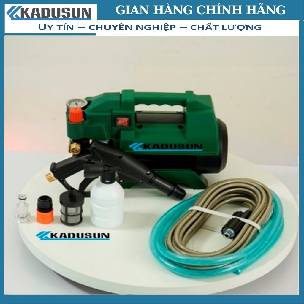 Máy rửa xe áp lực cao Kadusun K3 PXR9 Công suất 2800W, 100% lõi đồng, chế độ Auto Stop- Hàng chính hãng