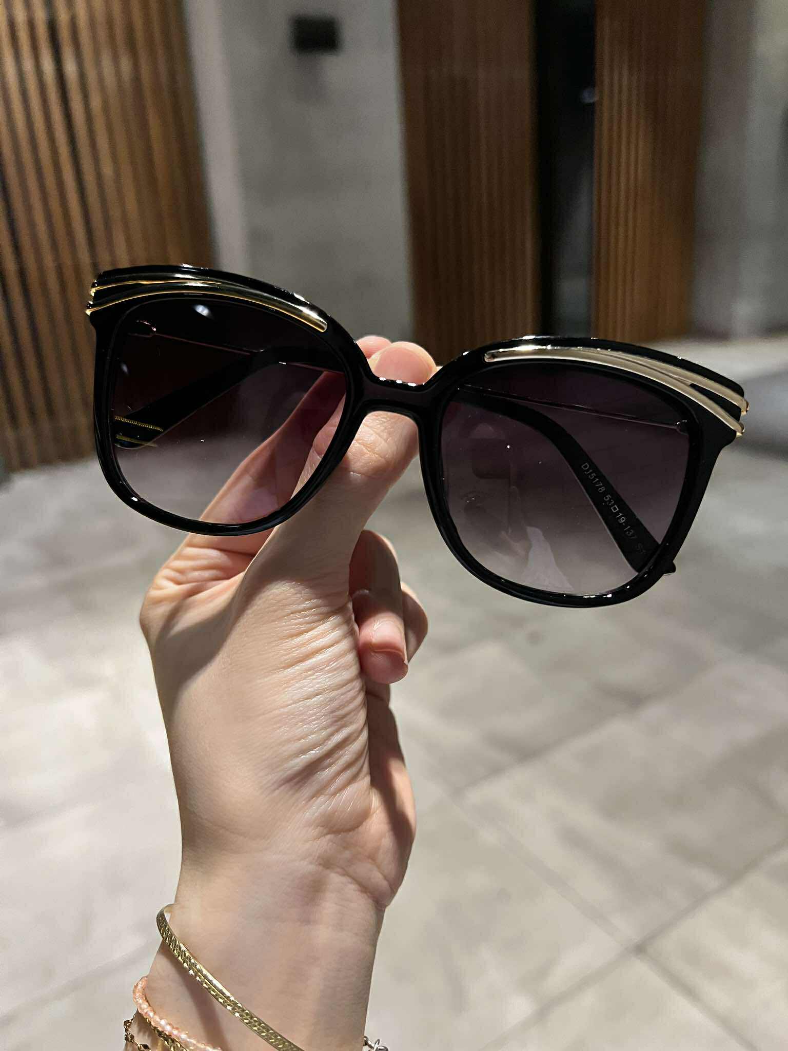 Kính râm nữ Mắt mèo sành điệu đi đường chống UV