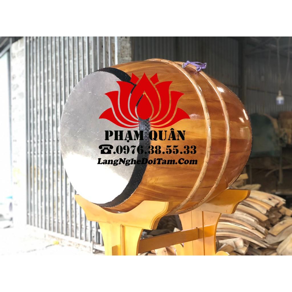 Trống trường học, trống đình chùa lễ hội tặng kèm giá trống