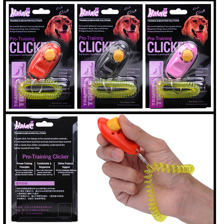 Dụng cụ huấn luyện chó clicker