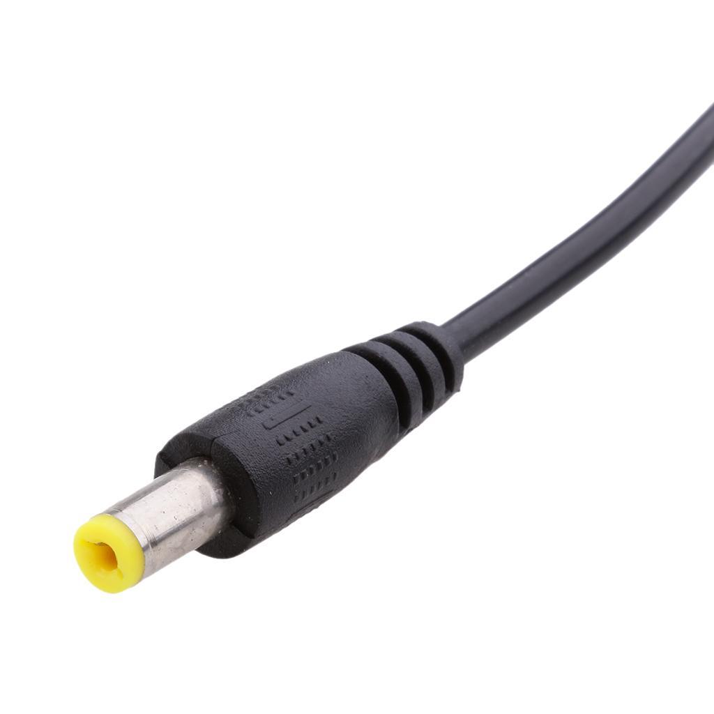 10pcs 12V 5.5x2.1mm Male DC Power Connector Cable Plug Wire For CCTV