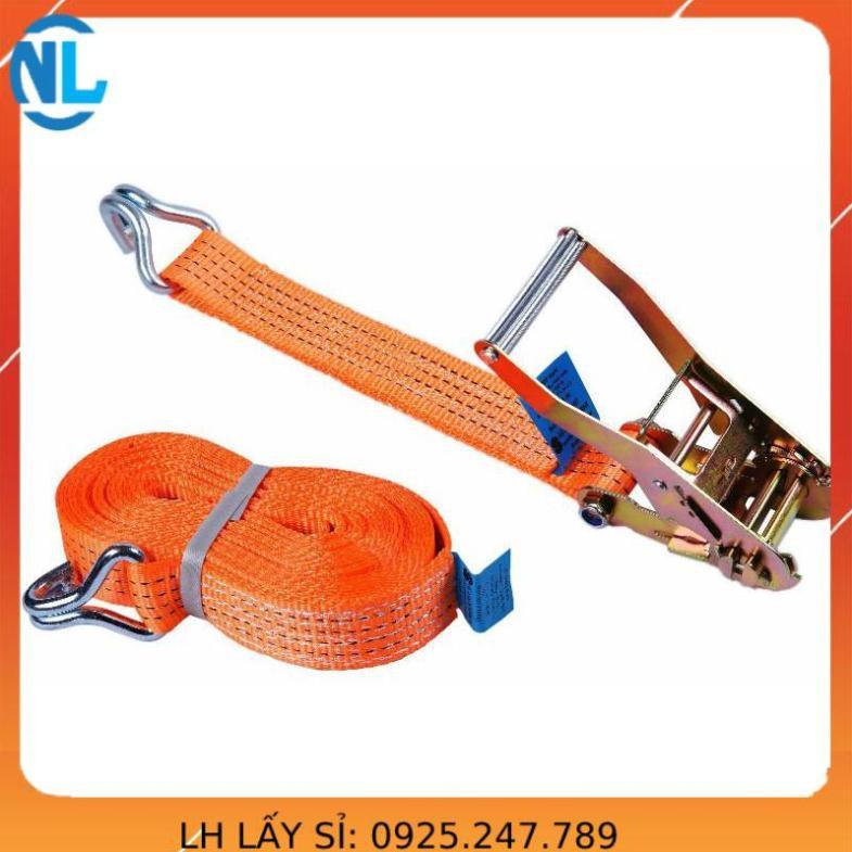 Tăng chằng hàng bản 50mm 8m cáp thép giá sỉ công ty Nam Long Châu