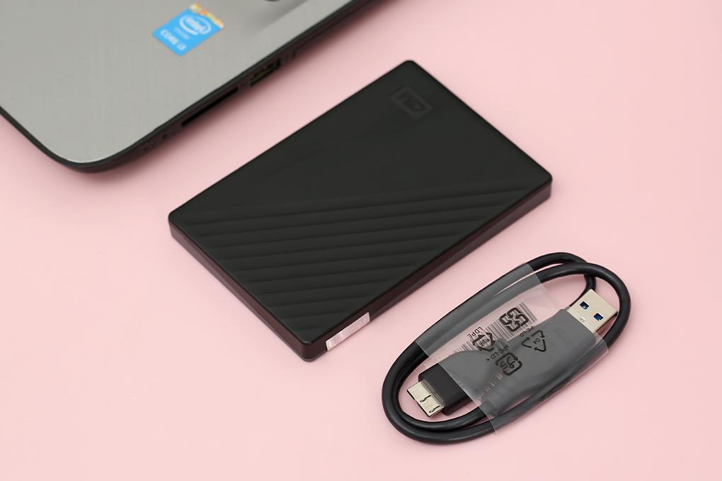 Ổ cứng HDD 2TB WD My Passport G0020BBK Đen - Hàng chính hãng