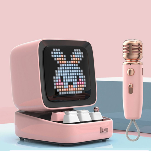 Bộ Loa Mic Karaoke Mini Bluetooth Divoom, bluetooth 5.3, Công Suất 15W , Dung Lượng Pin 5000 mAh, Âm Thanh Sống Động