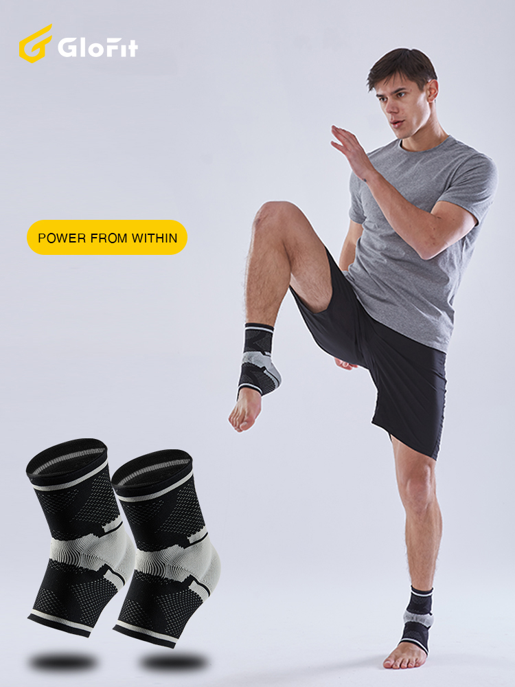 Băng Bảo Vệ Cổ Chân 360º Glofit GFHX024 (Performance Ankle Brace) - Hàng Cao Cấp Chính Hãng Glofit