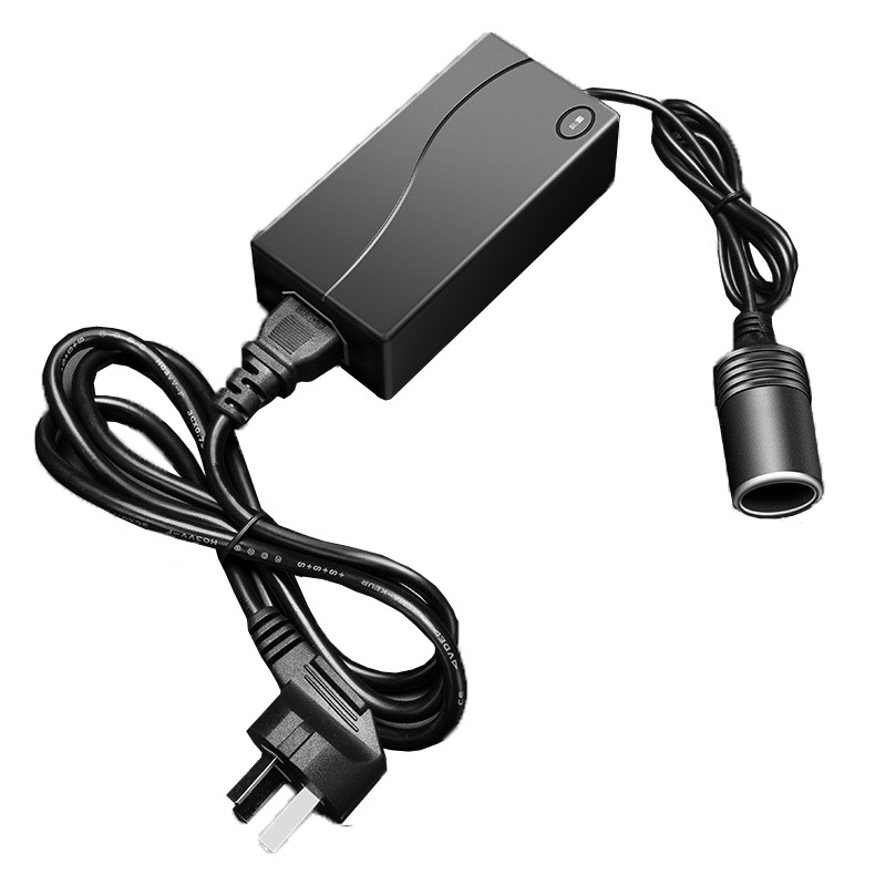 Đổi nguồn 220v-12v có tẩu cắm cho máy bơm lốp , máy hút bụi và các thiết bị 12v khác thuận tiện loại tốt nguồn đồng