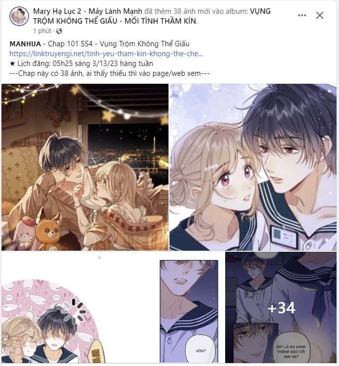 vụng trộm không thể giấu - mối tình thầm kín chapter 101.1 1