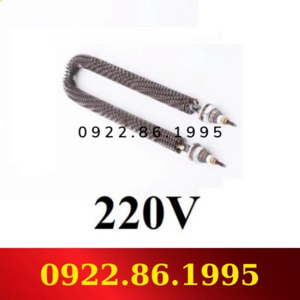 220V - 40cm Thanh nhiệt U sấy điện trở sấy khô không khí gia nhiệt cánh tản đốt nóng hàng nhập