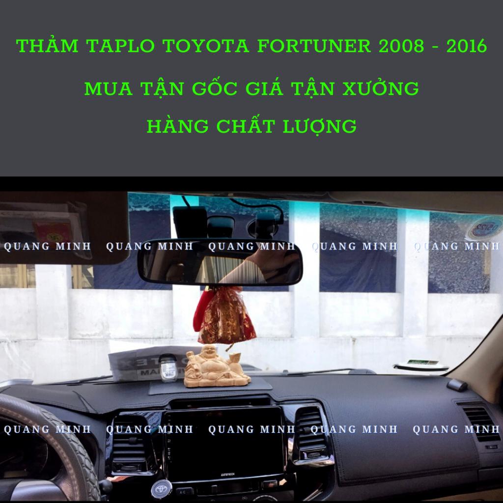 THẢM TAPLO XE TOYOTA FORTUNER 2008 - 2016