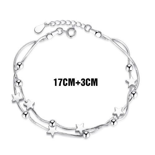 Lắc tay nữ ngôi sao 2 tầng BHLT54