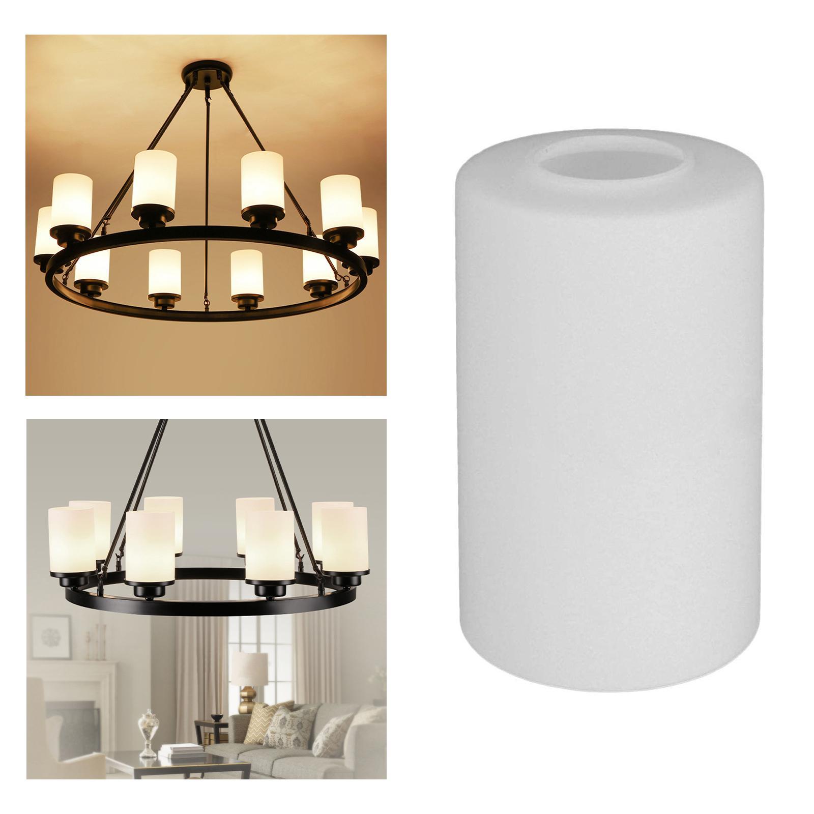 Ceiling Fan Glass Shade, Replacements Light Fixtures Lampshade 1.65 inch Fitter Decoration Light Covers for Chandelier Vanity Lighting Bar