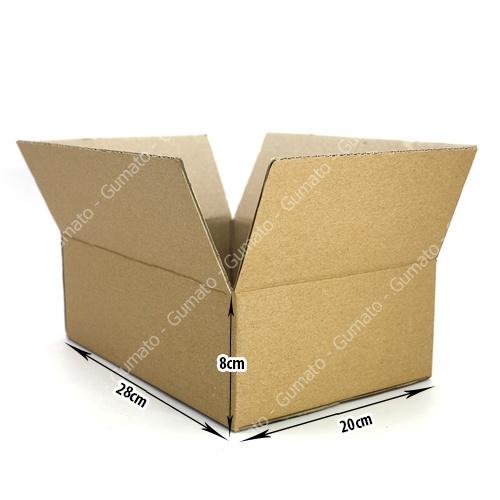 Hộp giấy, thùng carton size 28x20x8 cm, thùng carton gói hàng Everest