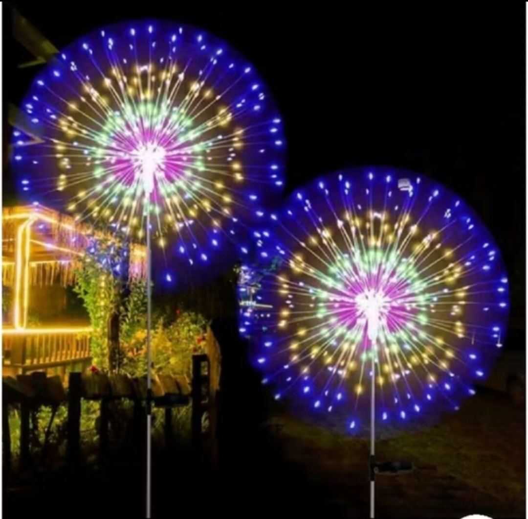 1 ĐÈN PHAO HOA NĂNG LƯỢNG MẶT TRỜI TRANG TRÍ NHIỀU MÀU SẮC CỰC ĐẸP MẪU MỚI