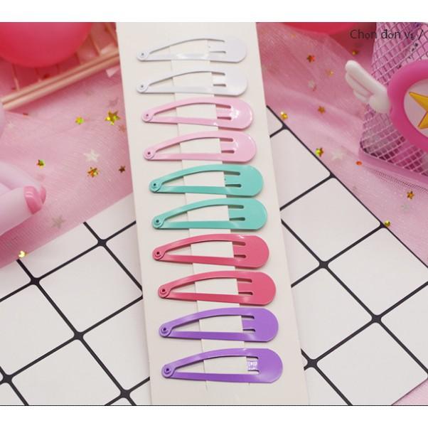 Sét vỉ 10 kẹp tóc đáng yêu