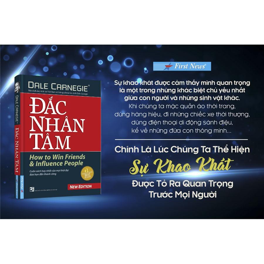 Sách - Combo Đắc nhân tâm + Quẳng gánh lo đi & vui sống - FirstNews