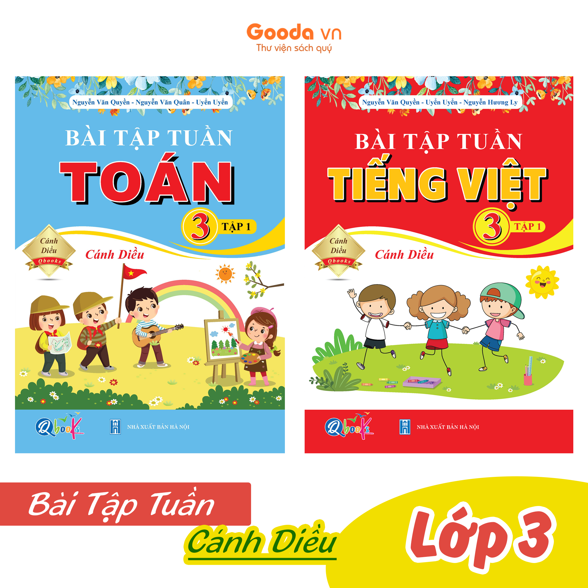 Sách Combo Bài Tập Tuần Toán, Tiếng Việt Lớp 3 - Cánh Diều - BẢN QUYỀN