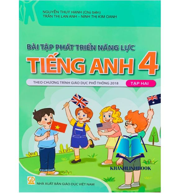 Sách - Bài tập phát triển năng lực Tiếng Anh lớp 4 tập 2