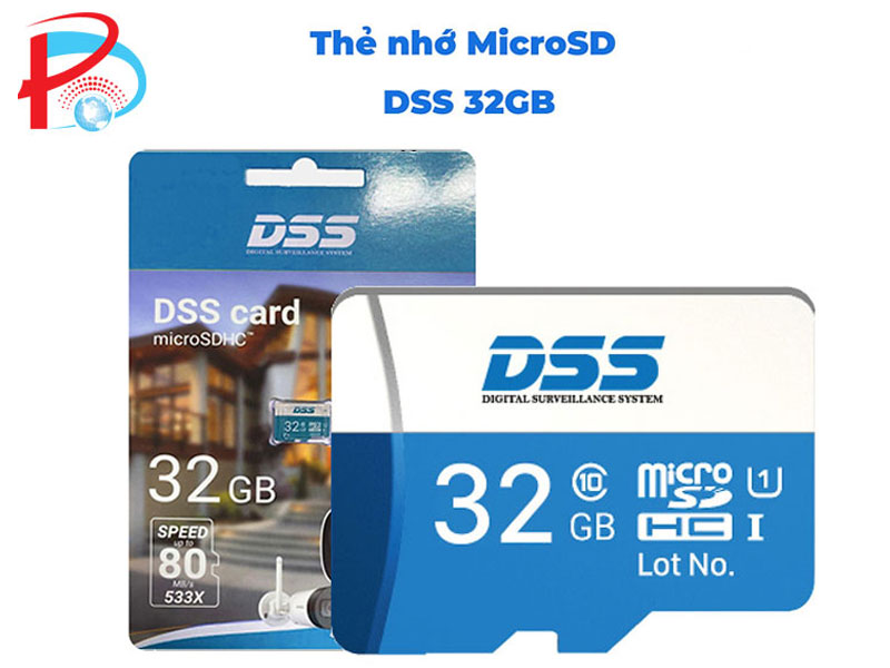 Hình ảnh Thẻ Nhớ Mirco SD DSS 64Gb - Thẻ Nhớ DSS 32Gb Class 10 Chuyên Ghi Hình Cho Camera, Máy Ảnh và Điện Thoại - Hàng Chính Hãng