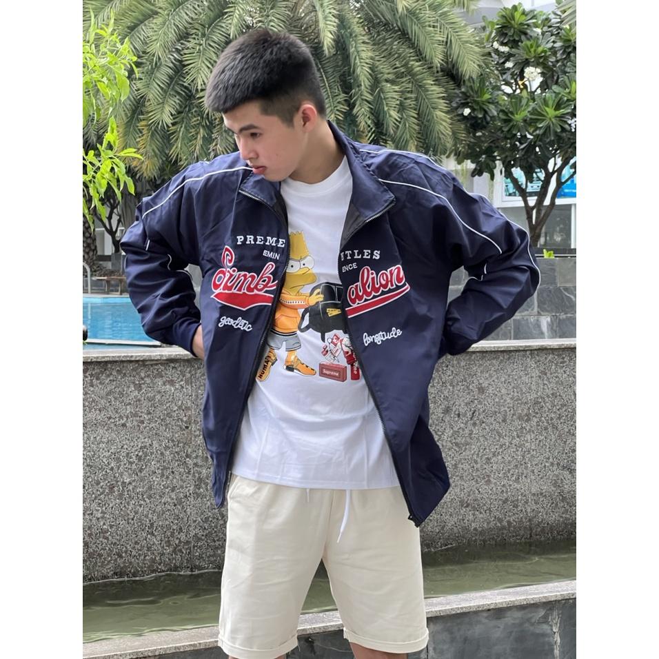 Áo khoác SIMBALION jacket dù 2 lớp unisex nam nữ _Unisex