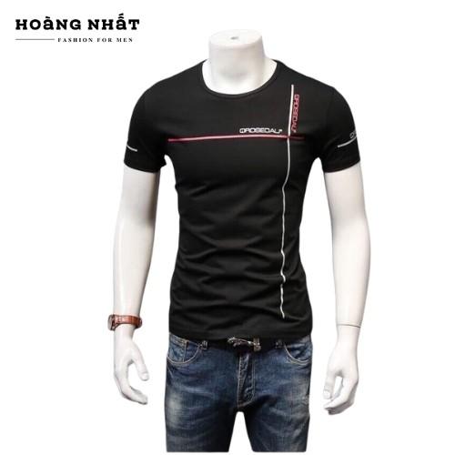Áo thun nam ngắn tay thời trang Hàn Quốc - A021