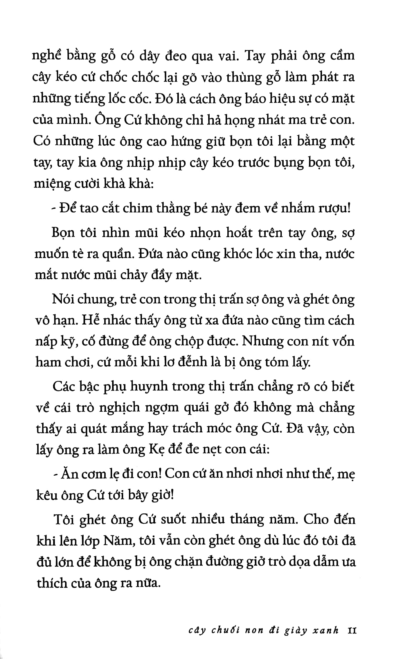 Cây chuối non đi giày xanh