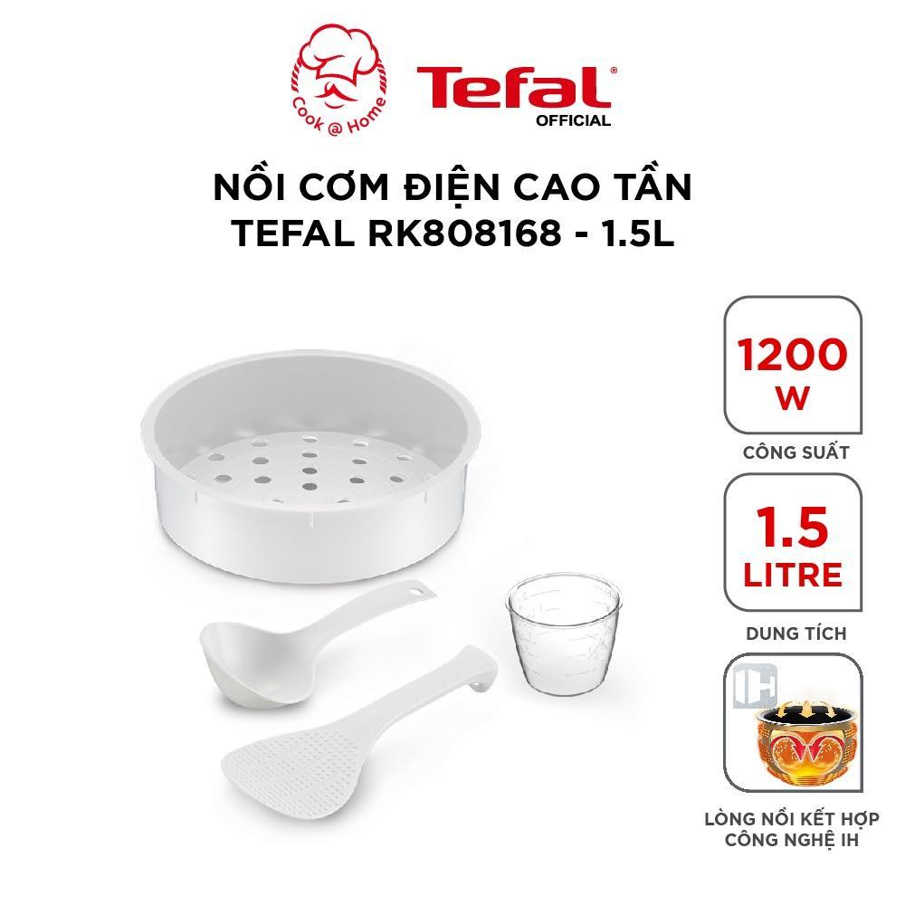 [THU HỒI VỐN] Nồi cơm điện tử cao tần Tefal RK808168 1.5L 1200W