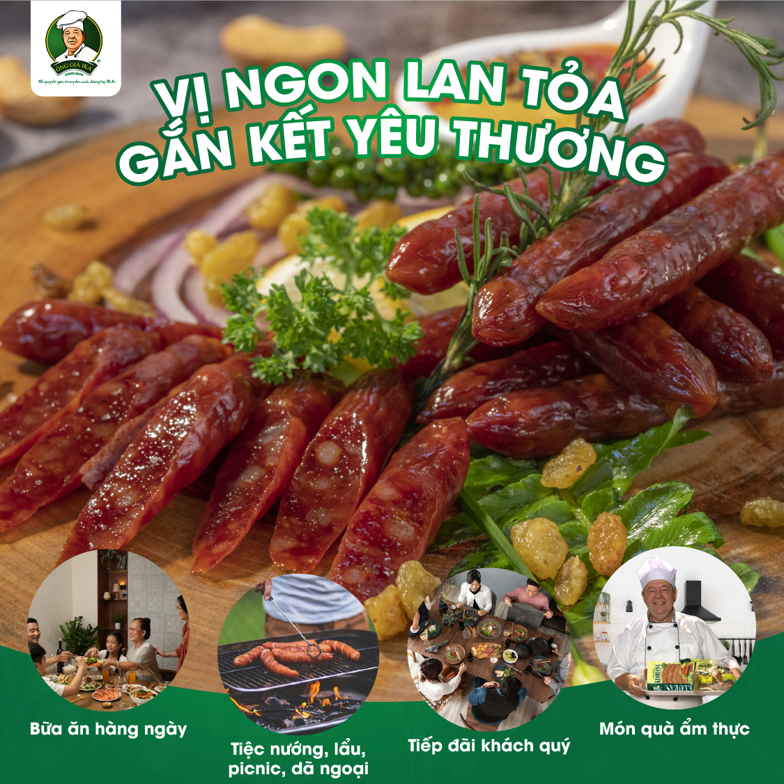 [Chỉ Giao Hà Nội] Salami khô 100g