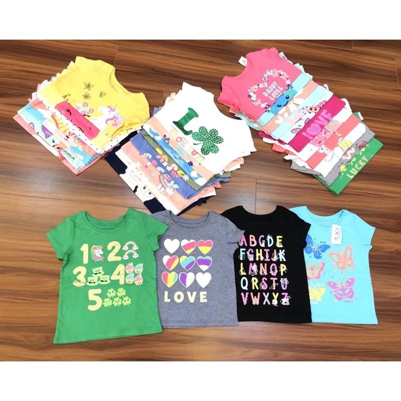 3 áo thun bé gái chất cotton mềm mại dư xịn