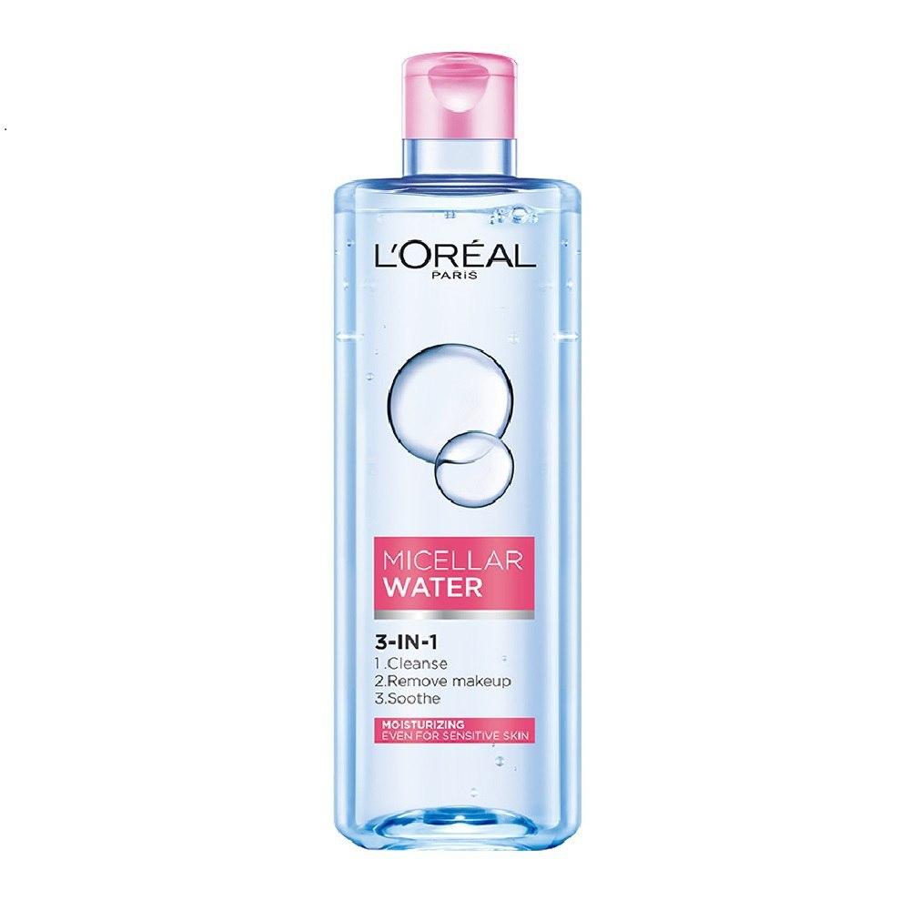 Nước tẩy trang L'Oreal Paris 3-in-1 Micellar Water 400ml