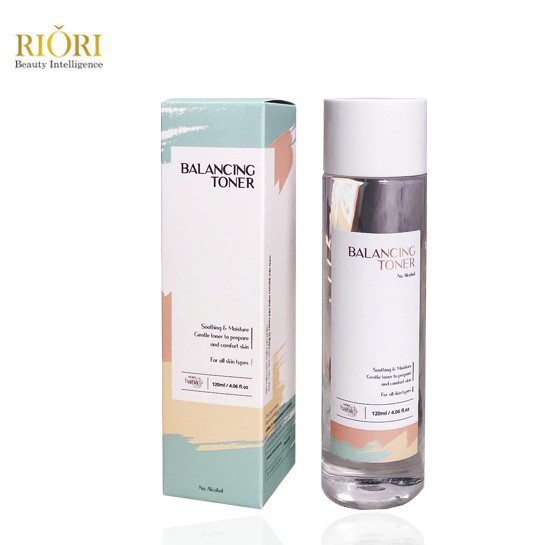 Nước Hoa Hồng Balancing Toner Riori 120ml – Làm Sạch Sâu, Se khit Lỗ Chân Lông, Cấp Ẩm, Cân Bằng pH cho da