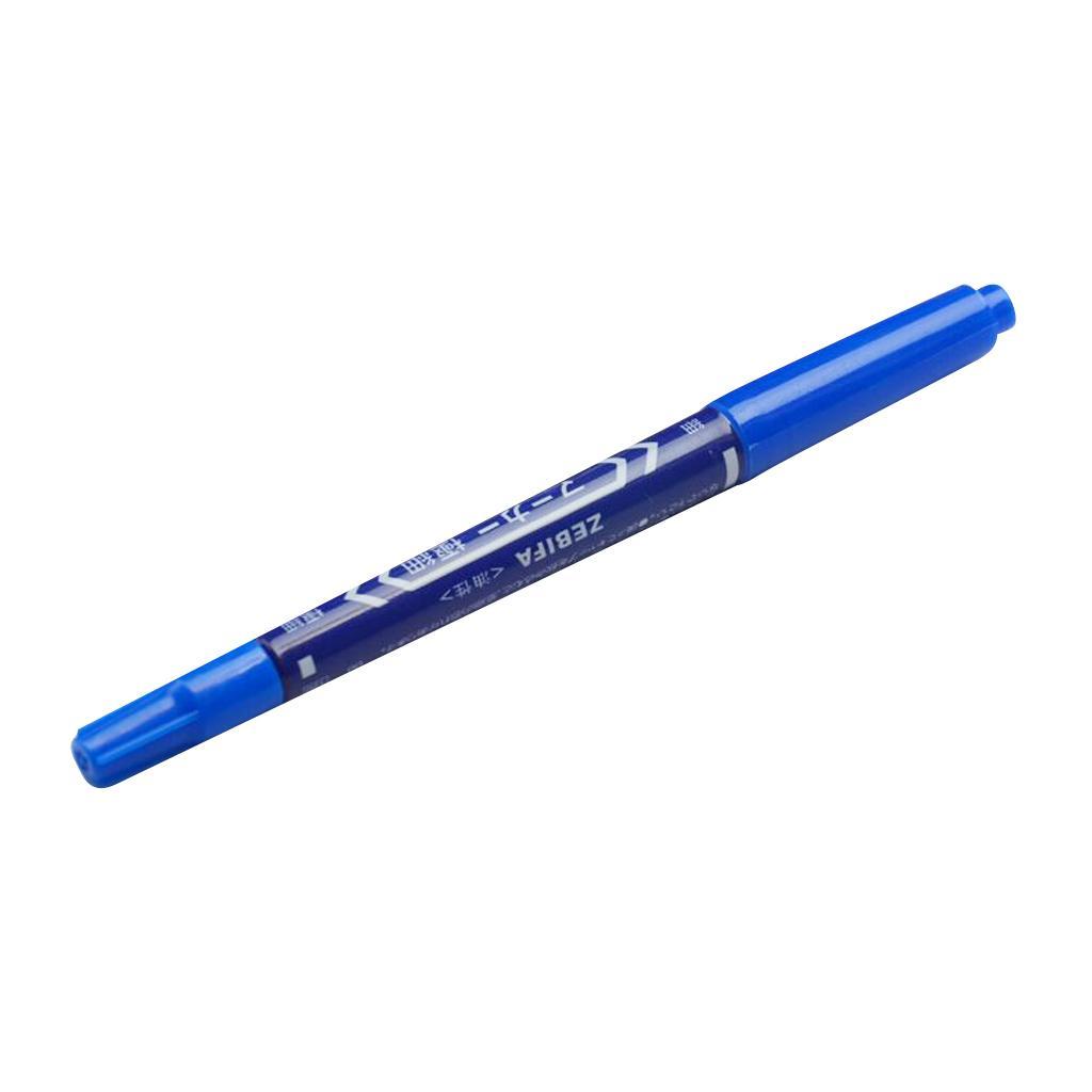 2x Golf Ball Liner Marker Line Drawing Alignment Tool - Blue