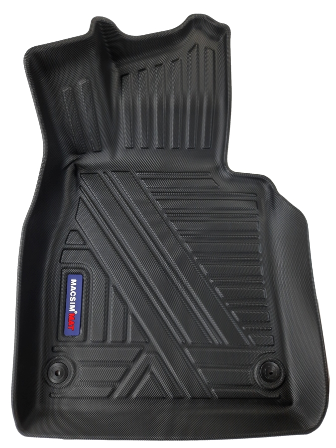 Thảm lót sàn xe ô tô Mercedes S Class 2014 - đến nay Nhãn hiệu Macsim chất liệu nhựa TPV màu đen.