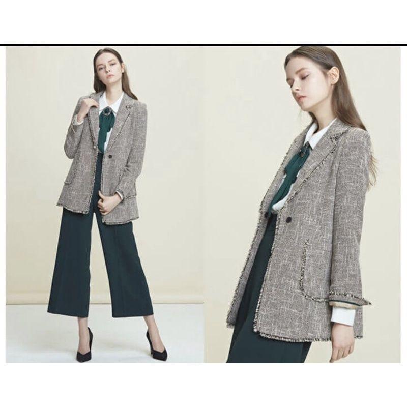 ÁO BLazer (vest) form dài xuất dư xịn