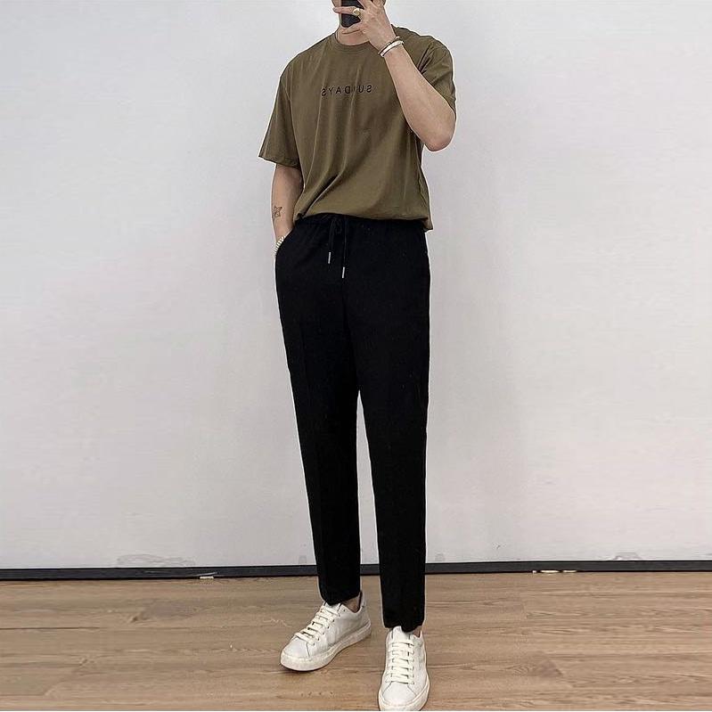 Quần Baggy Nam Ống Đứng Trơn Màu Phối Dây Rút Thời Trang Zenkonu QUAN NAM 1000114V3