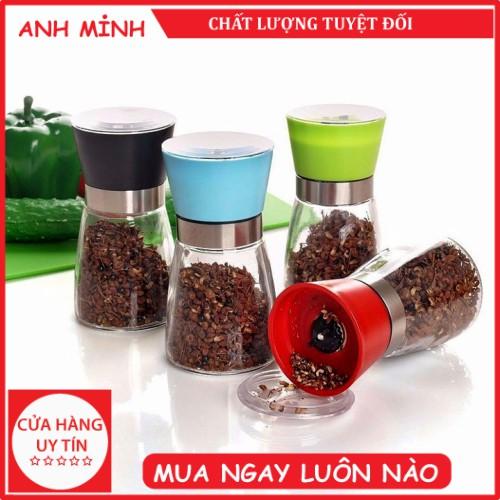 Bình Lọ Xay Tiêu Cầm Tay Tiện Dụng