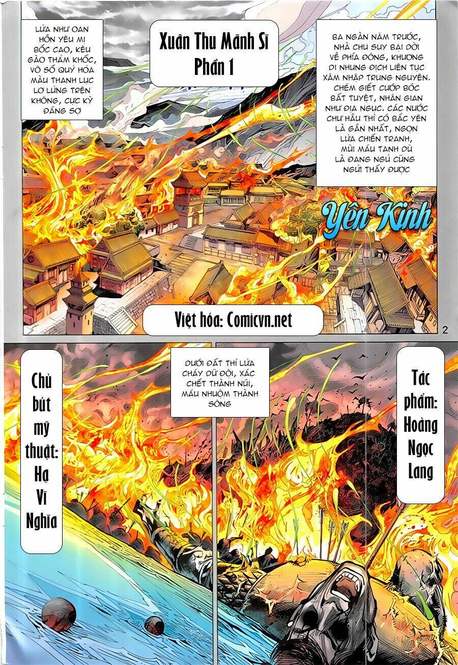 xuân thu mãnh sĩ chapter 1 2